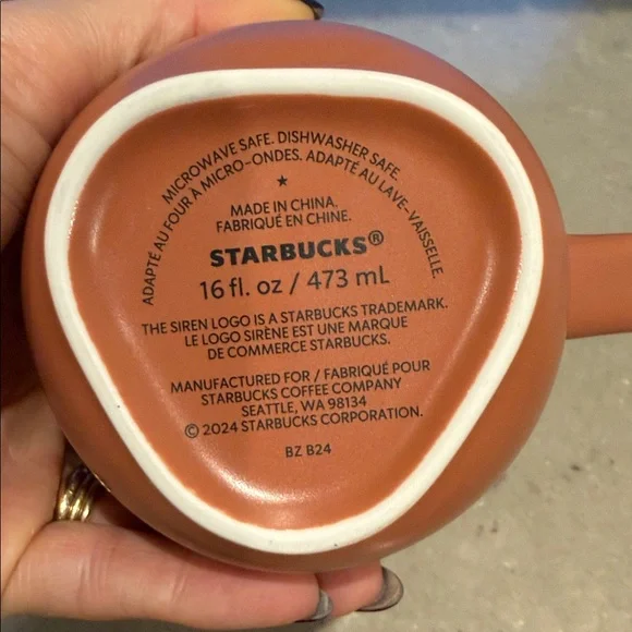 Starbucks terracotta mugs (set of 3) - Picture 11 of 11